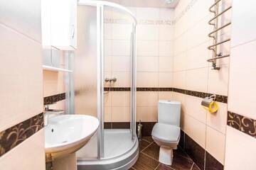 Фото номера Двухместный номер Делюкс с 1 кроватью и балконом Лоджи Cottage Berdo г. Яремче 20