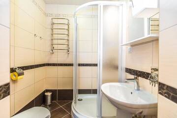 Фото номера Двухместный номер Делюкс с 1 кроватью и балконом Лоджи Cottage Berdo г. Яремче 17