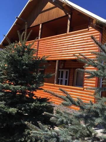 Фото номера Двухместный номер с 1 кроватью и террасой Загородные дома Смерековий двір г. Яремче 6